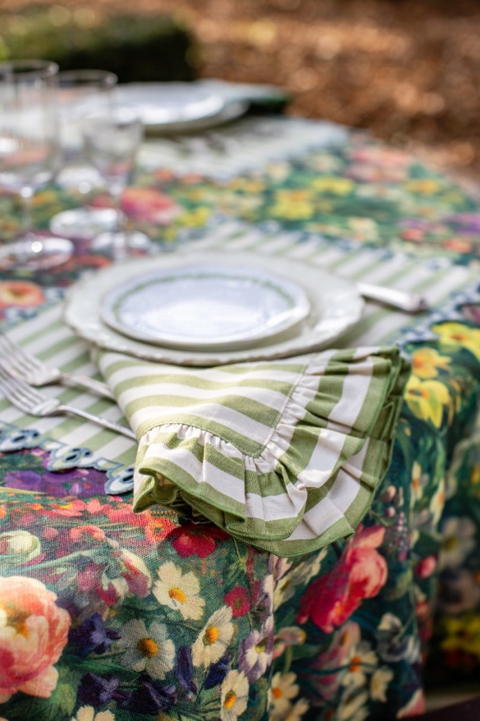 Set de table Amalfi en coton antitache 2