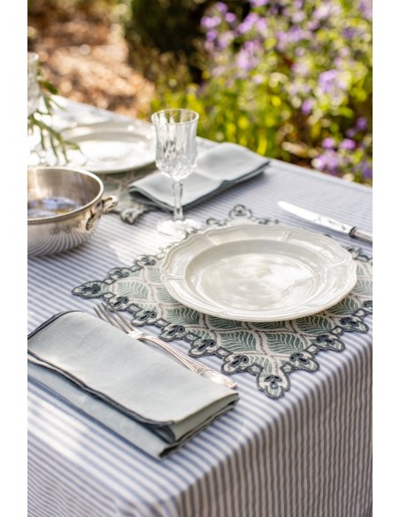 Set de table Amalfi en coton antitache