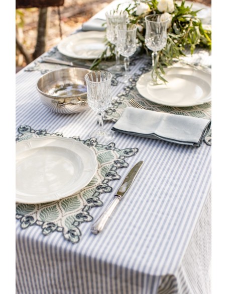 Set de table Amalfi en coton antitache