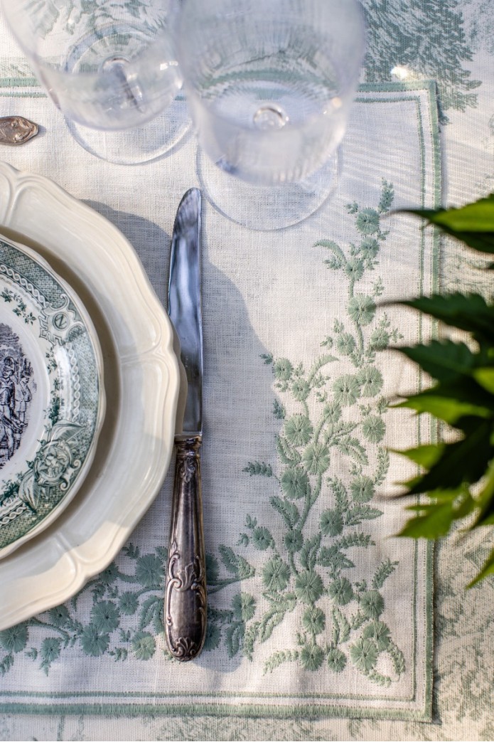 Venaria Set de table en lin non tachant