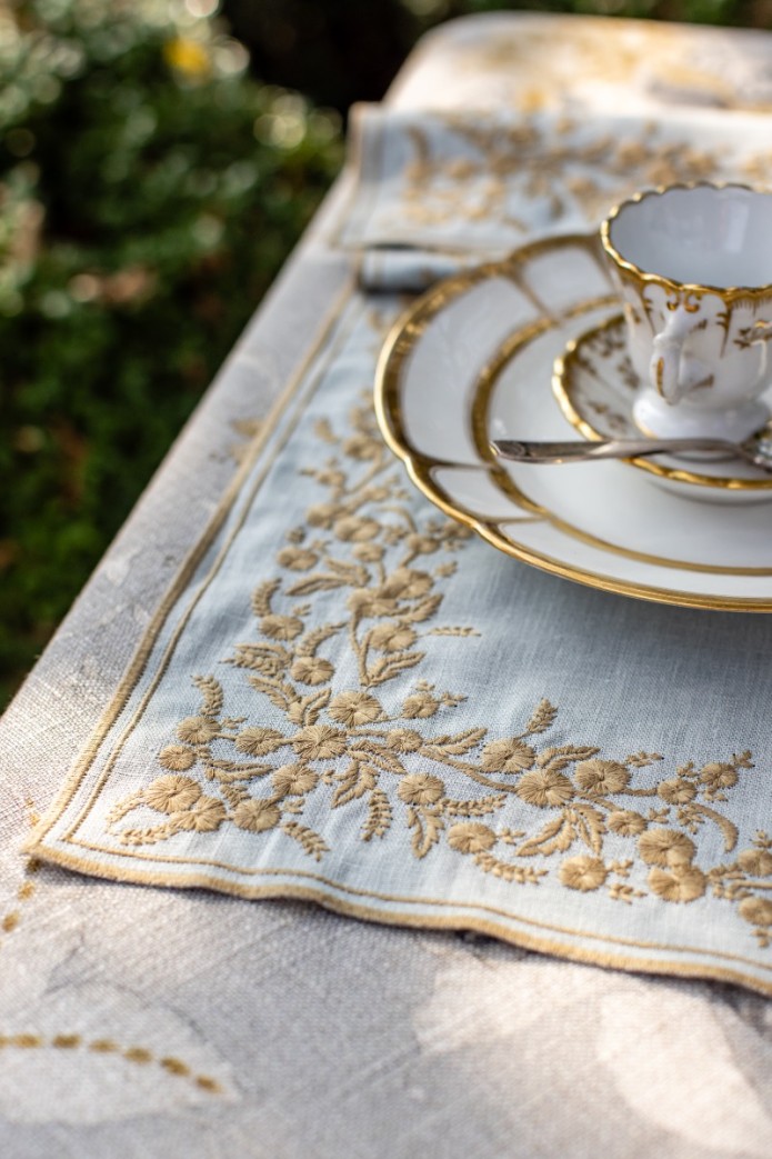 Venaria Set de table en lin non tachant 2