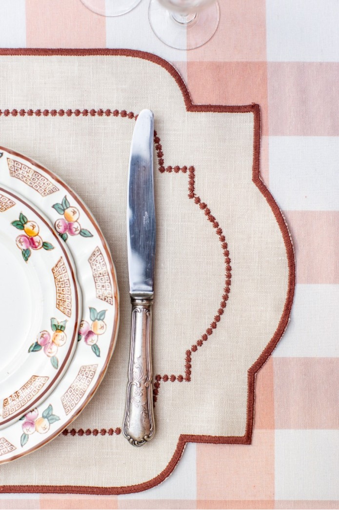 Tovaglietta Adele in Lino Antimacchia