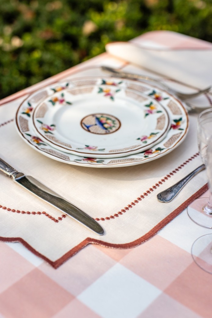 Adele Set de table en lin non tachant 2