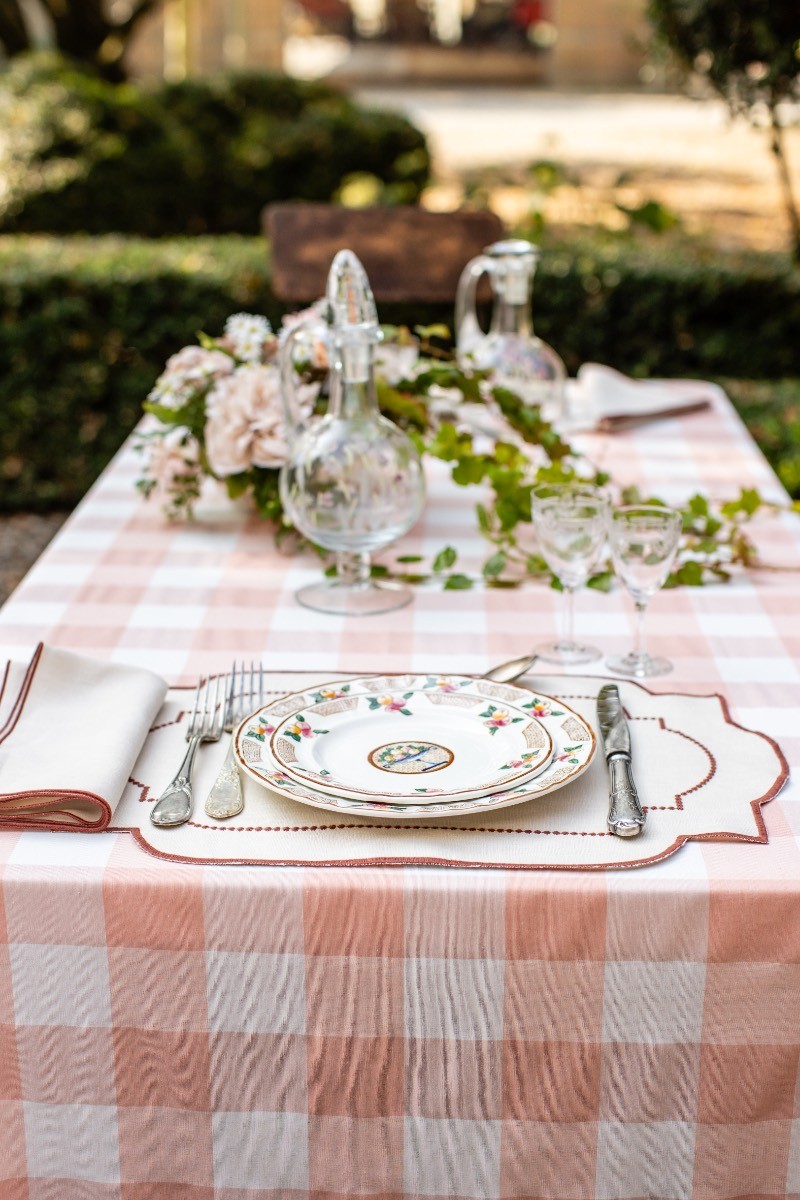 Adele Set de table en lin non tachant