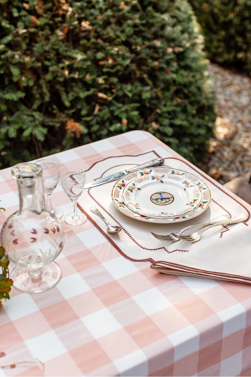 Adele Set de table en lin non tachant