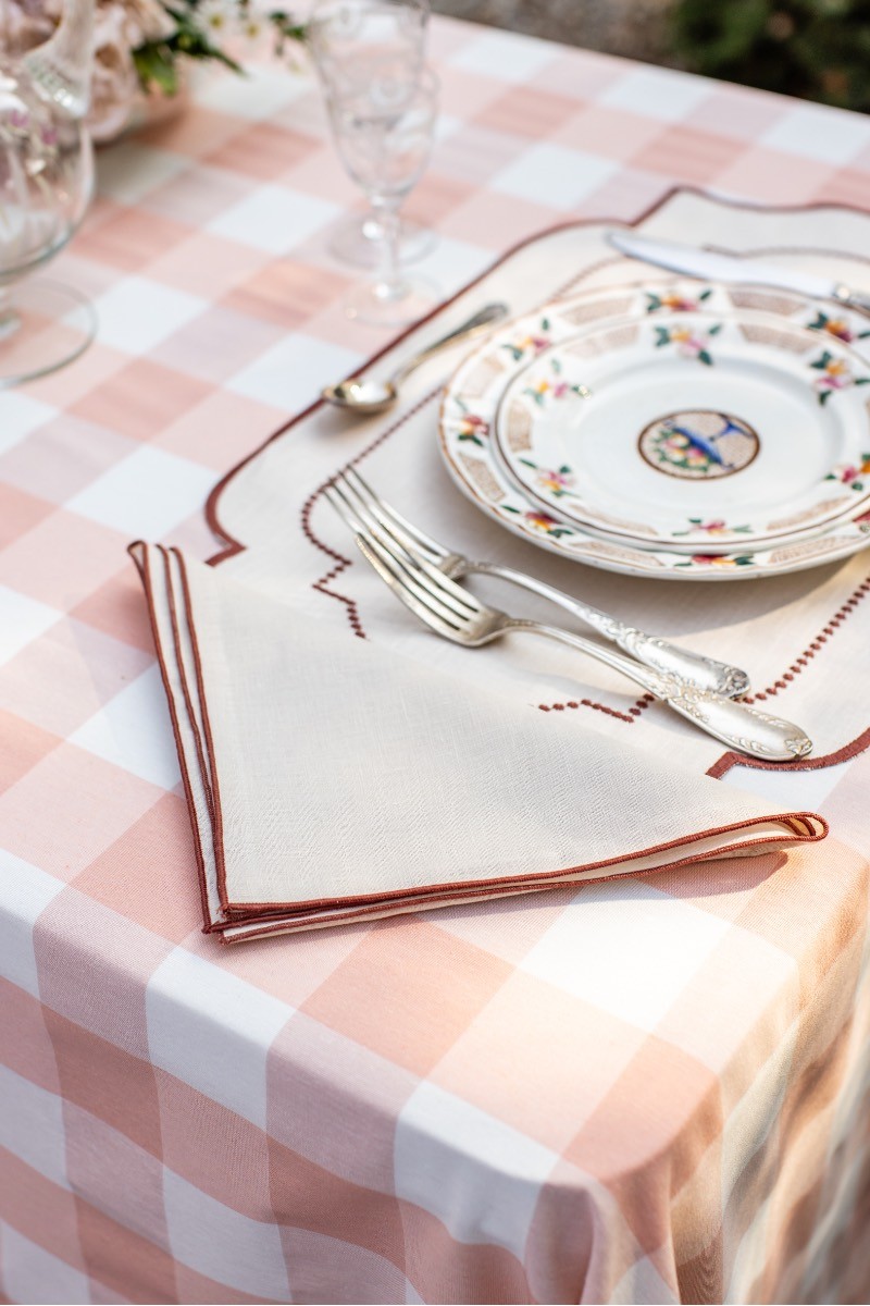 Tovaglietta Adele in Lino Antimacchia