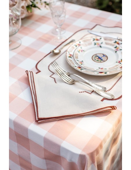 Adele Set de table en lin non tachant