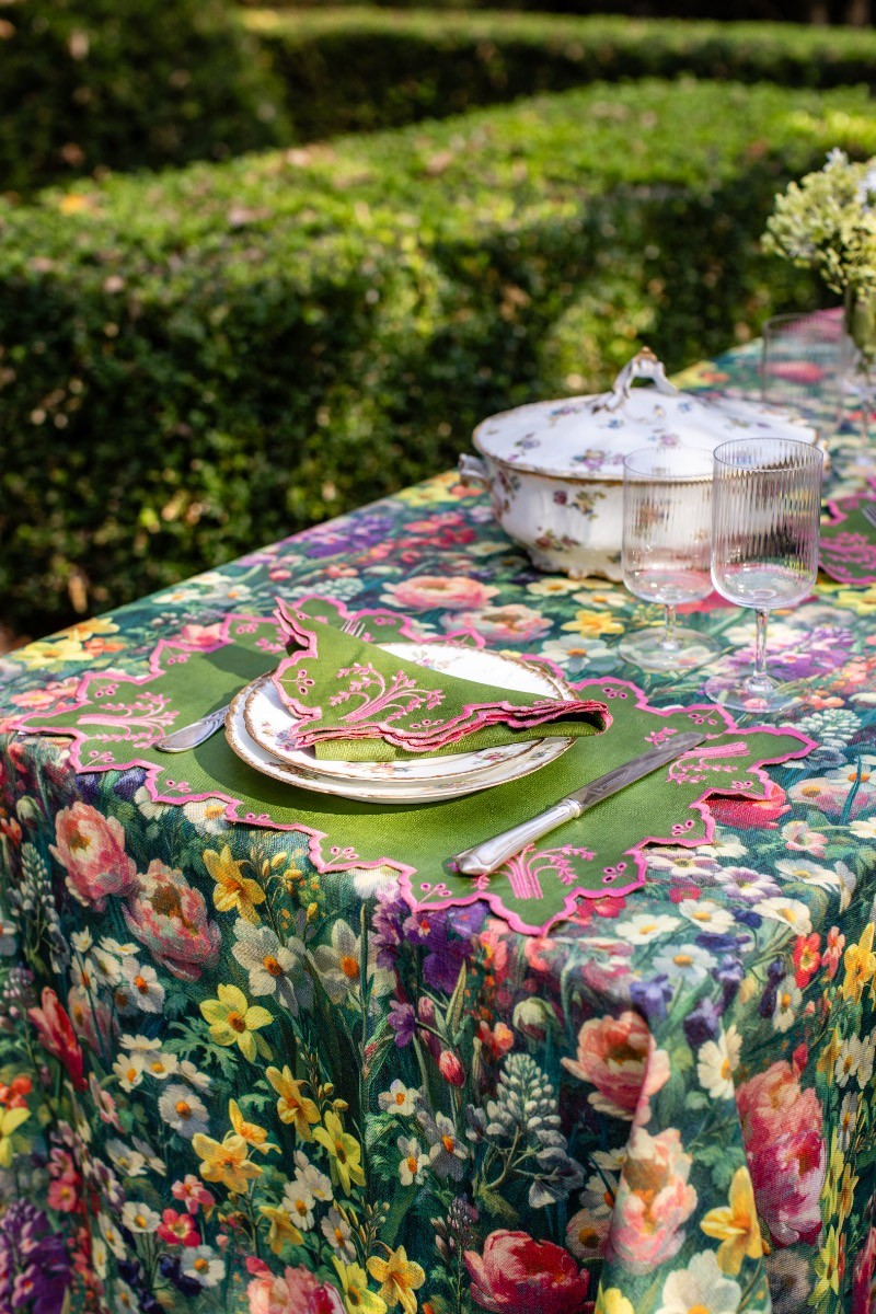 Set de table Eden en lin enduit