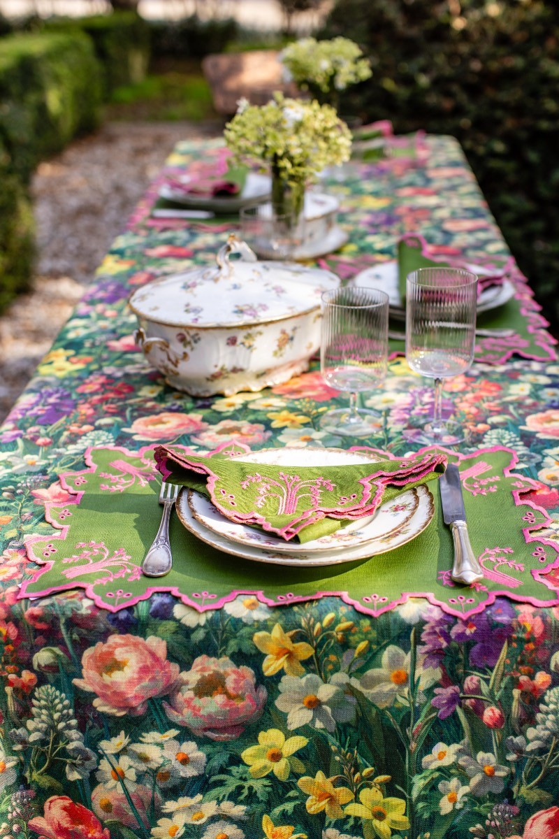 Set de table Eden en lin enduit