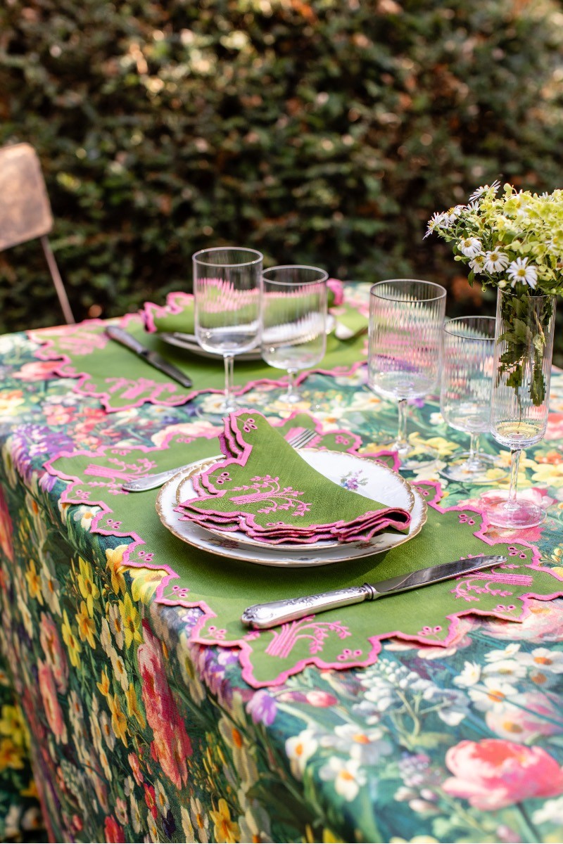 Set de table Eden en lin enduit