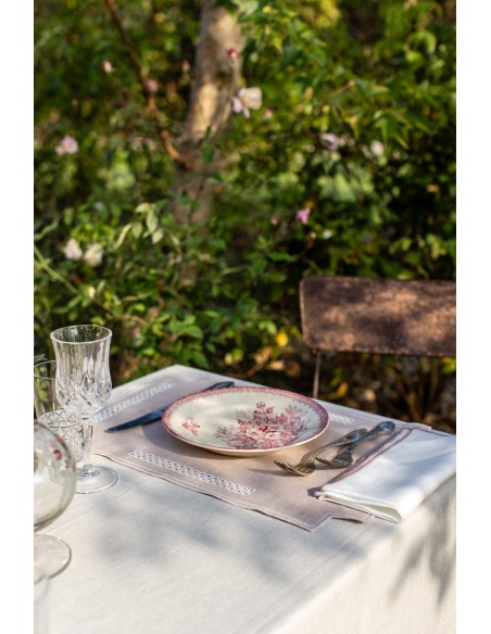 Set de table Erica en lin enduit