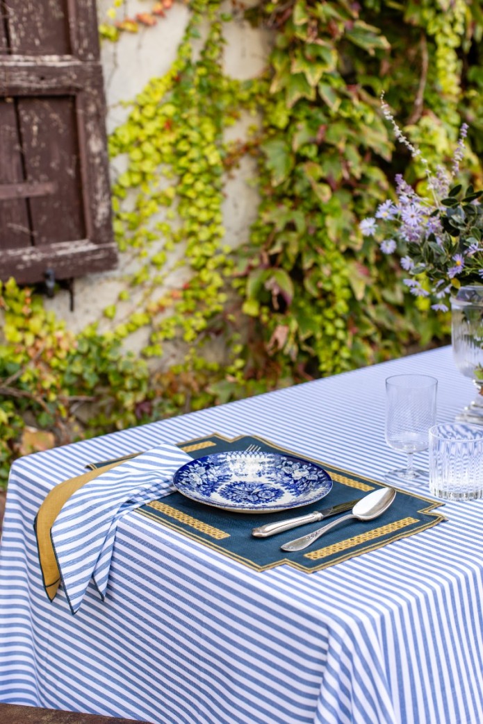 Set de table Erica en lin enduit 2