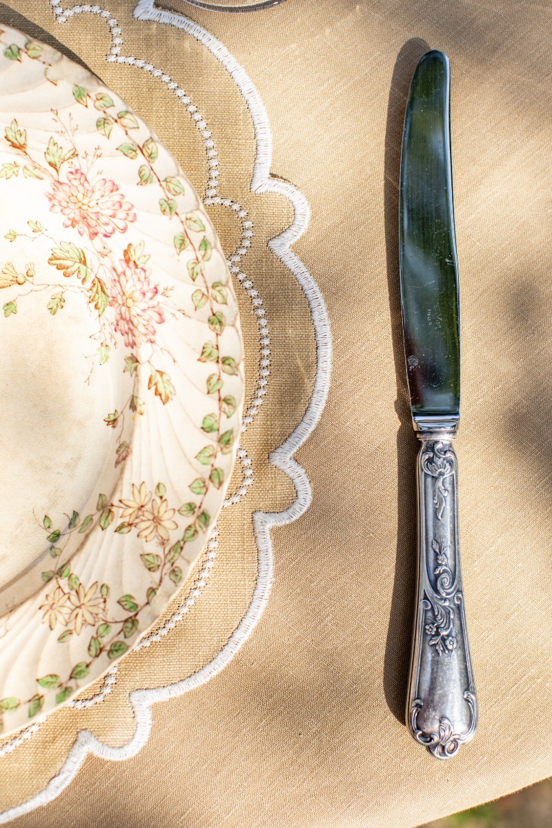 Set de table Letizia en lin enduit