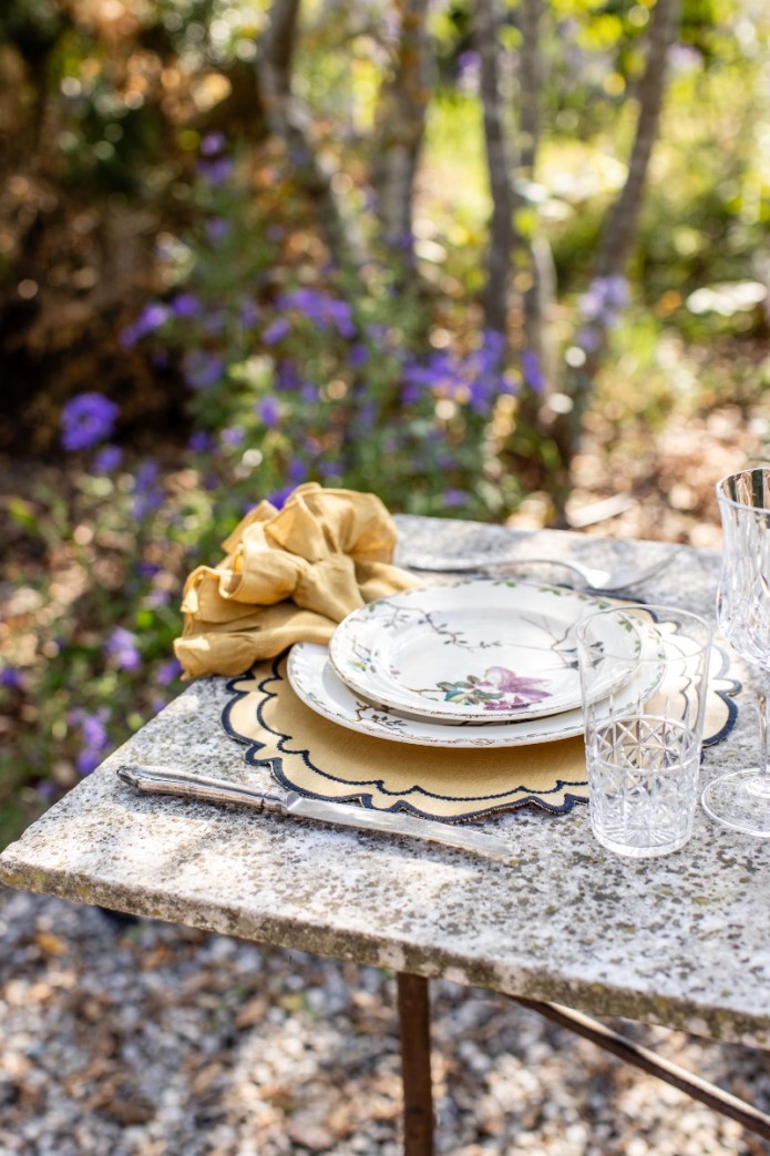 Set de table Letizia en lin enduit 2