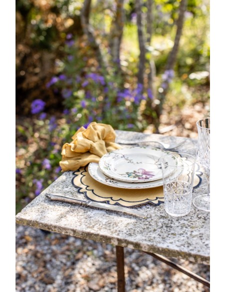 Set de table Letizia en lin enduit