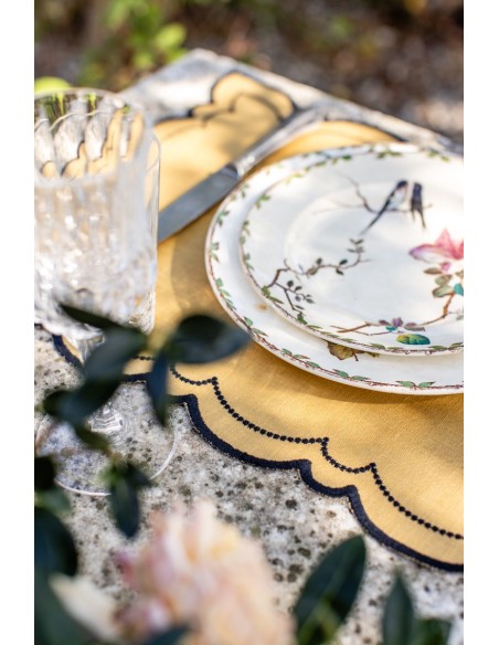 Set de table Letizia en lin enduit