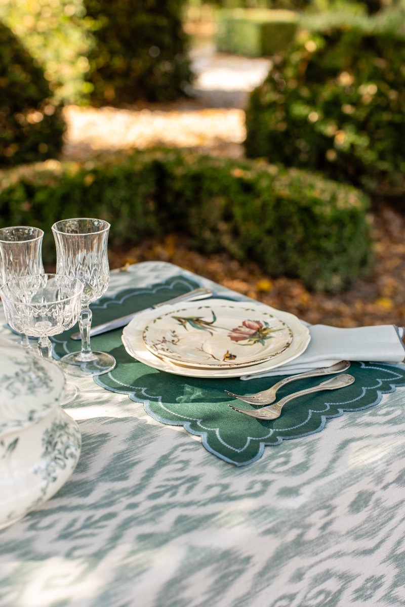 Letizia Stain-Resistant Linen Placemat