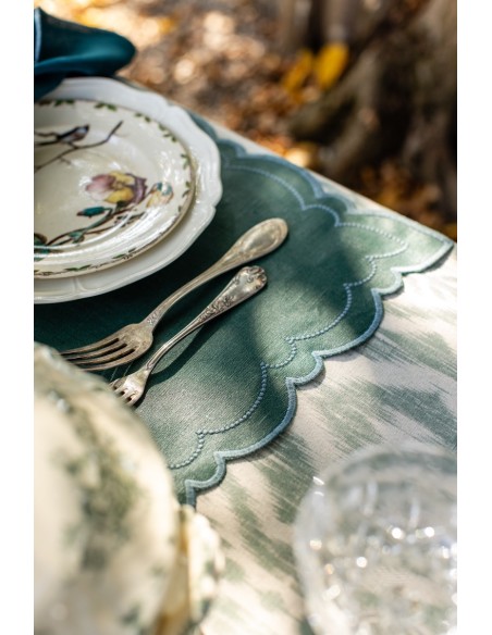 Letizia Stain-Resistant Linen Placemat