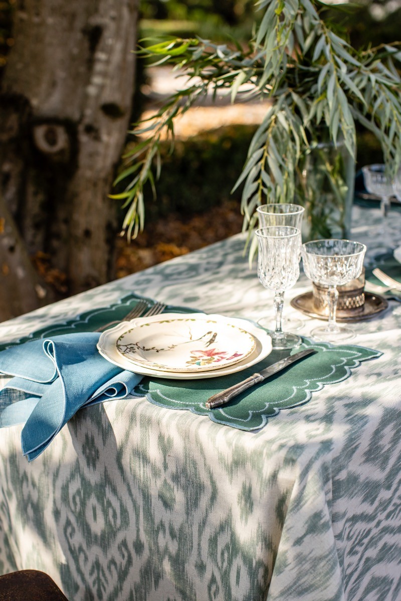 Set de table Letizia en lin enduit