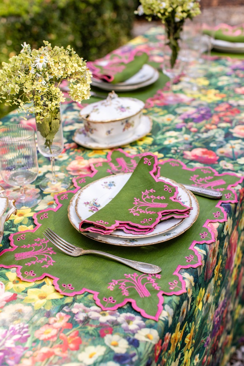 Serviette de table en lin Eden