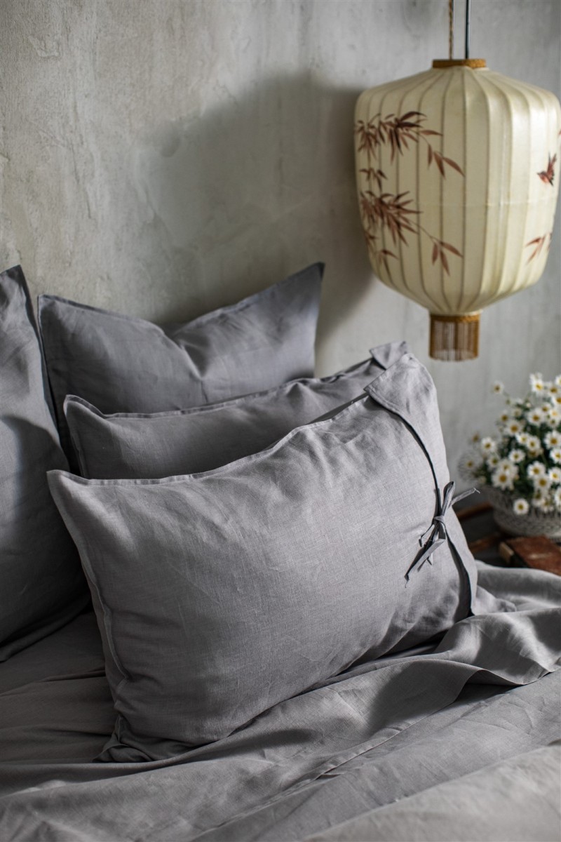 Taie d'oreiller en pur lin