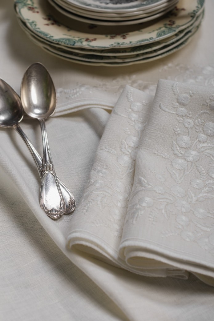 Serviette de table en lin Venaria