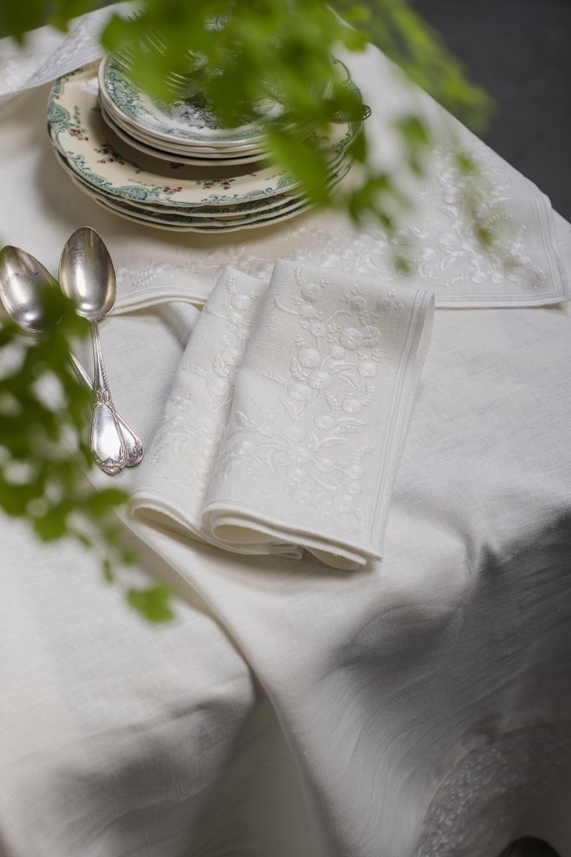 Serviette de table en lin Venaria
