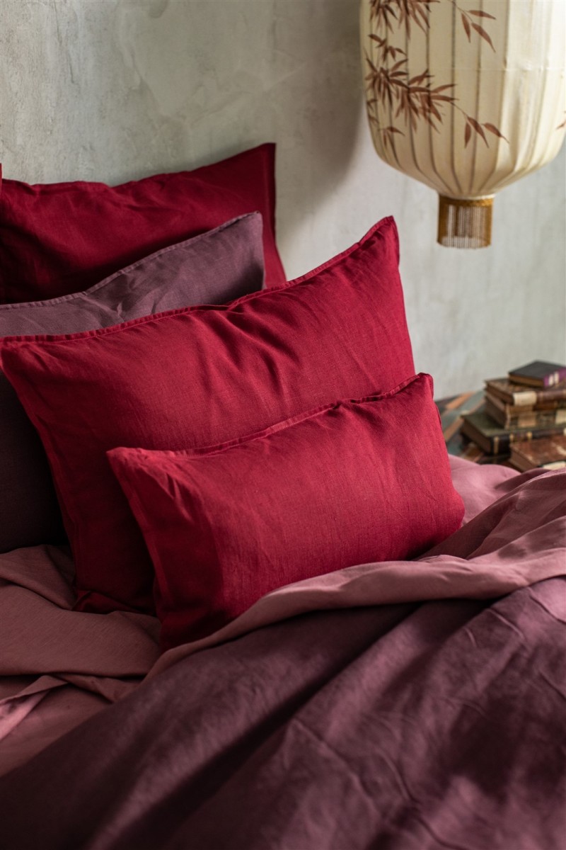 Taie d'oreiller en pur lin