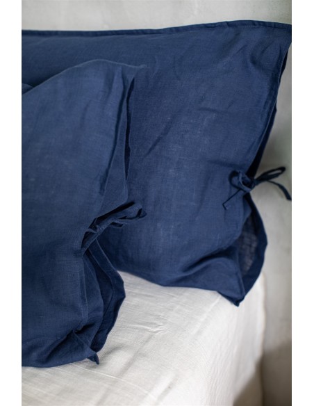 Taie d'oreiller en pur lin