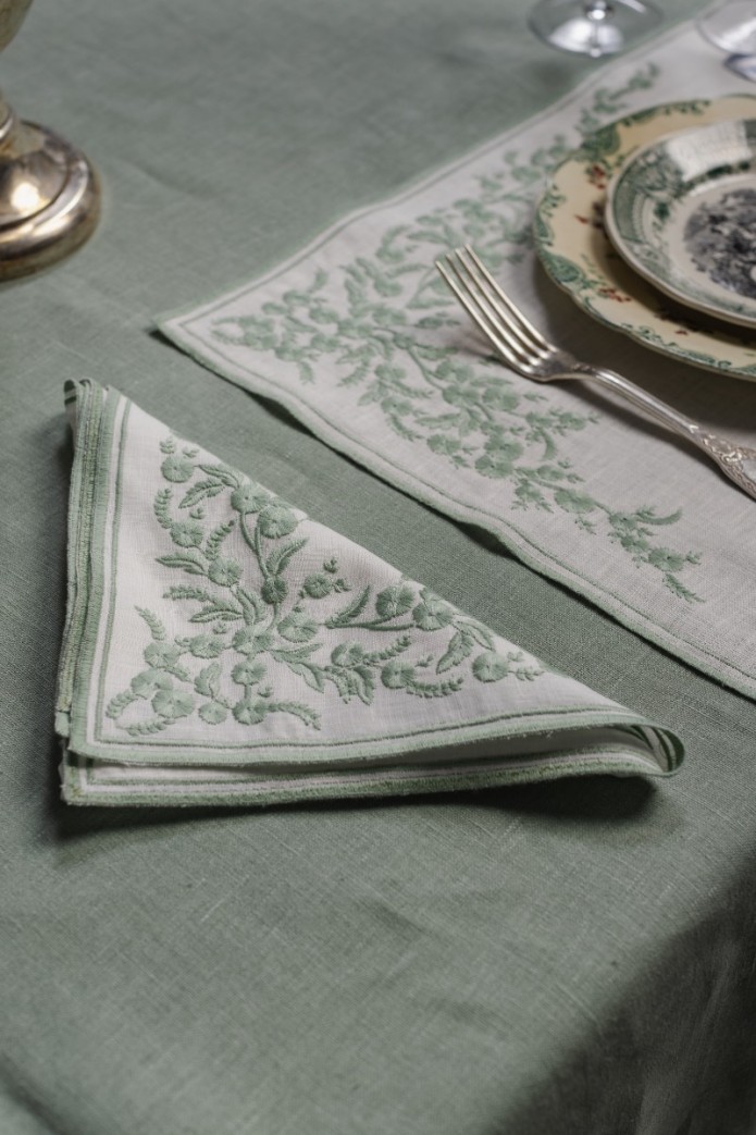 Serviette de table en lin Venaria 2