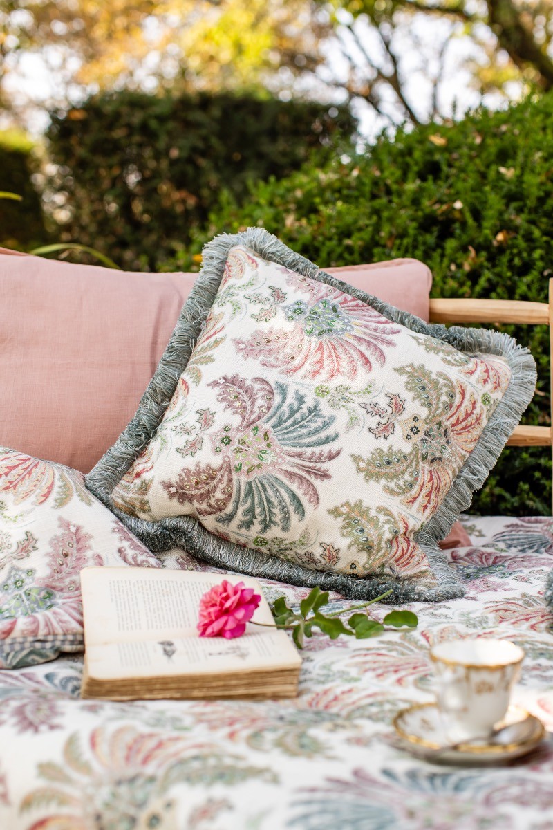 Franges de taie d'oreiller