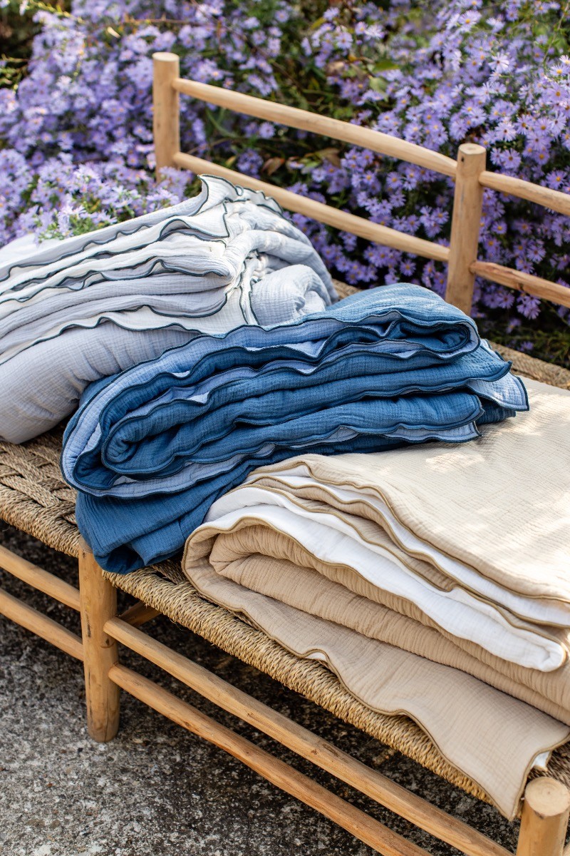 Copriletto Filo in Cotone Soft