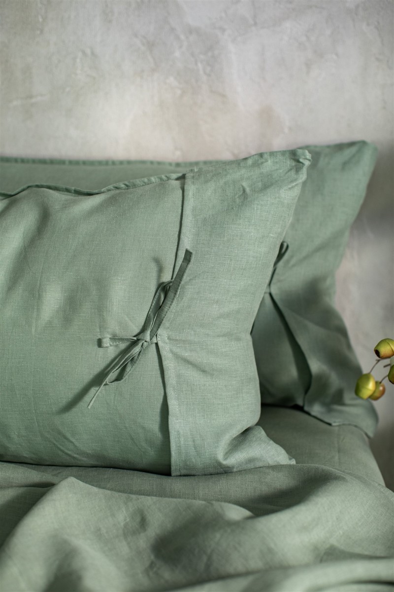 Drap-housse en lin avec coins