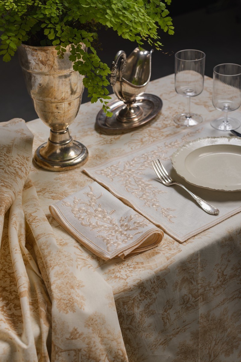 Serviette de table en lin Venaria