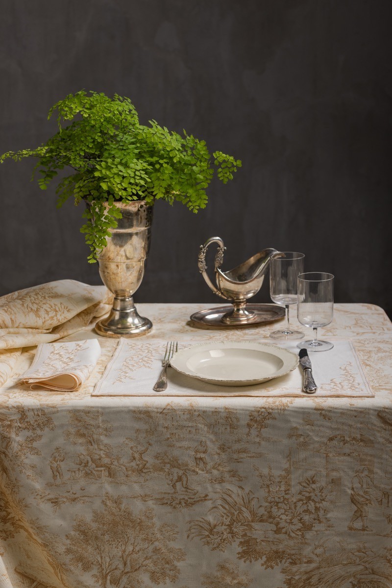 Serviette de table en lin Venaria