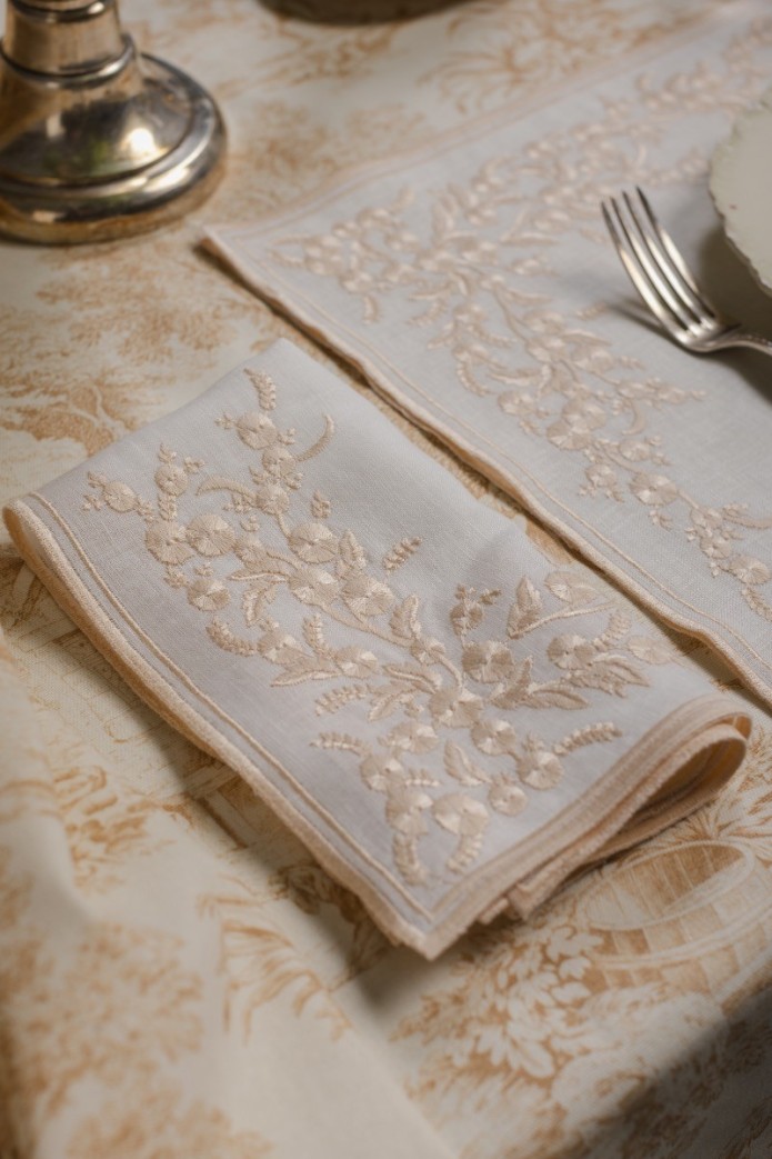 Serviette de table en lin Venaria