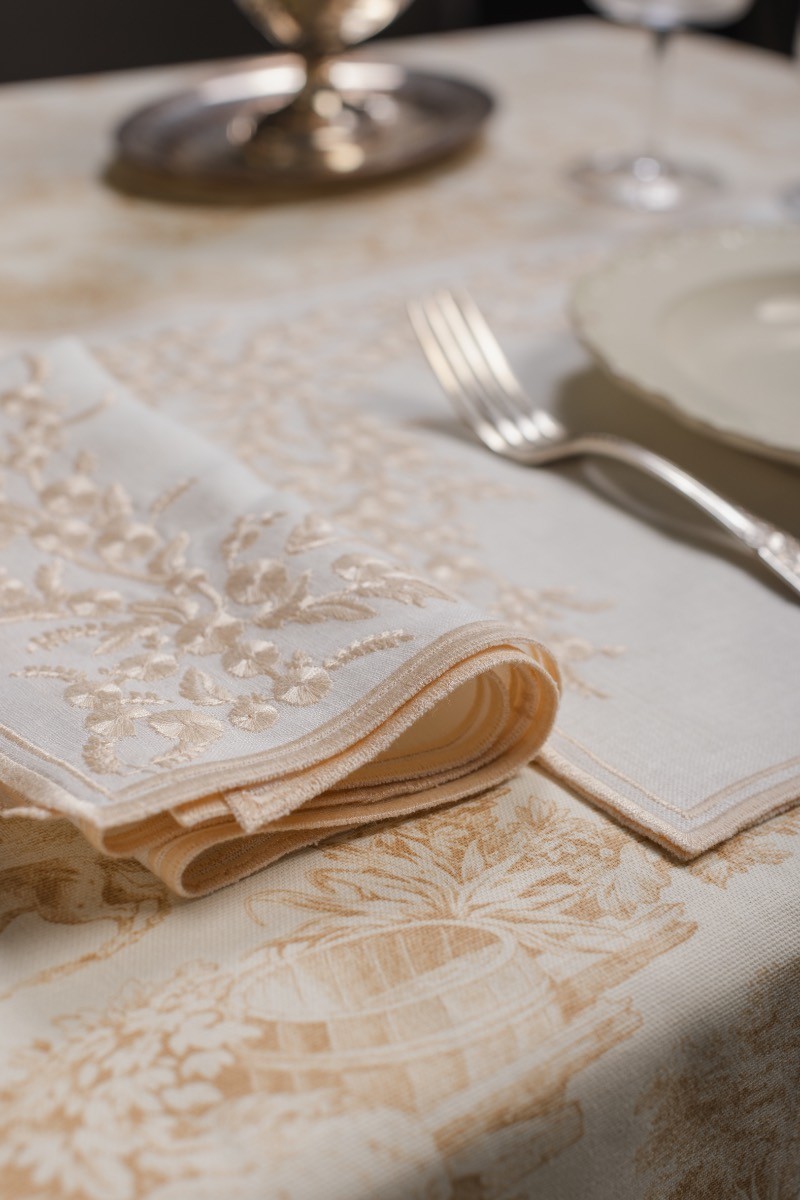 Serviette de table en lin Venaria