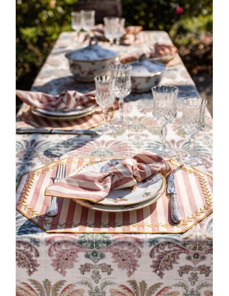 Nappe en lin viscose