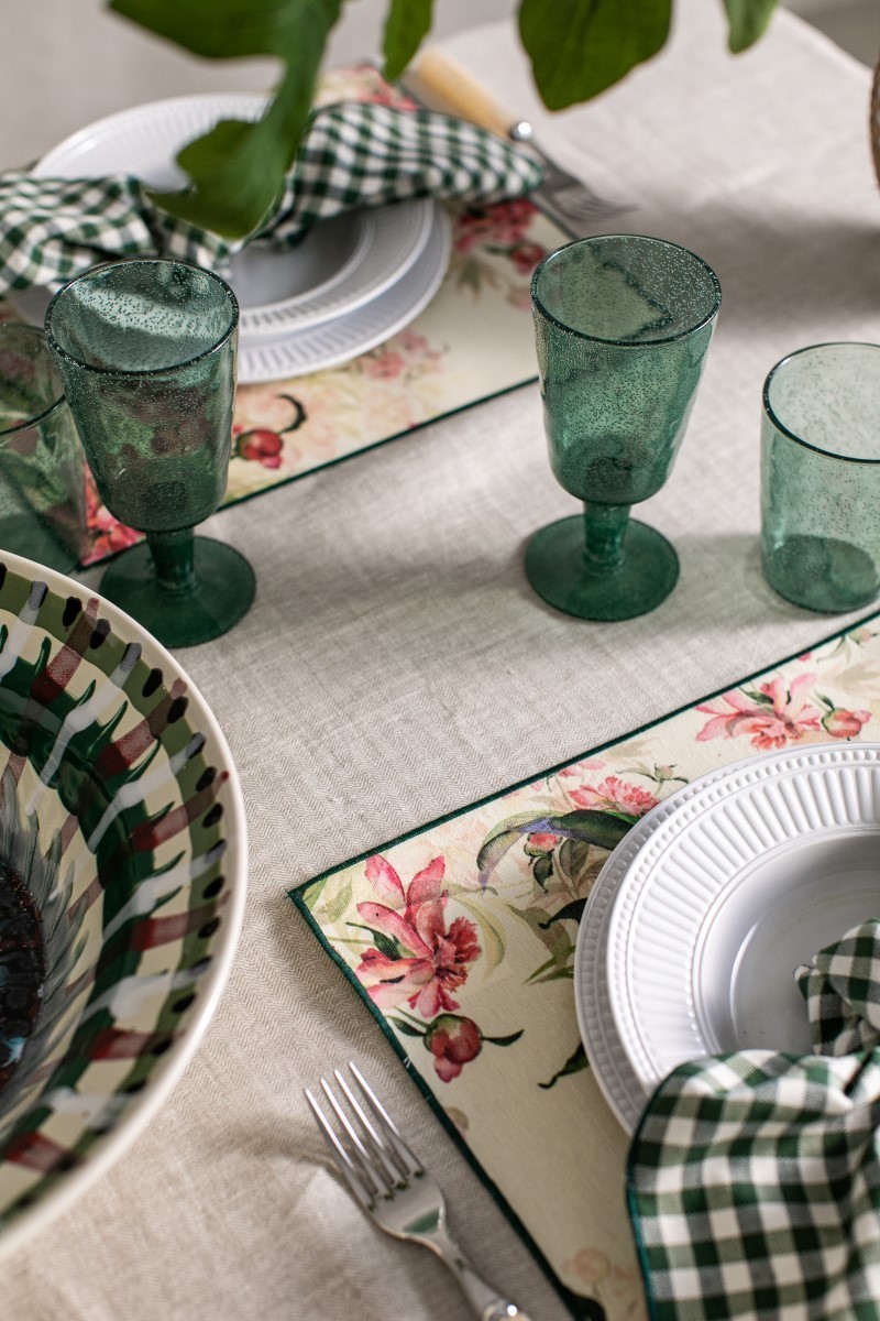 Placemat in Stain Resistant Cotton Filo