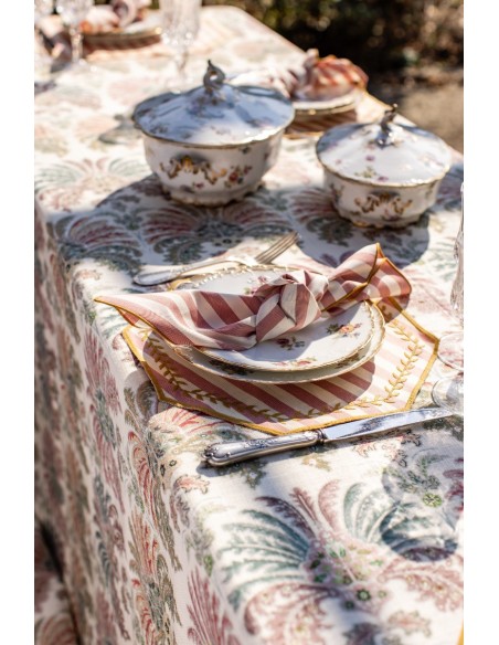 Nappe en lin viscose