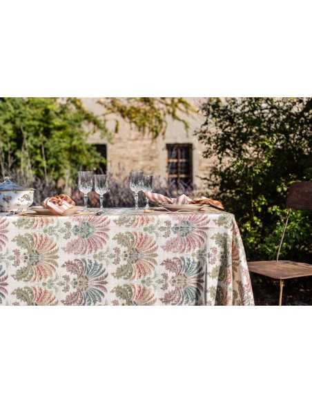 Nappe en lin viscose