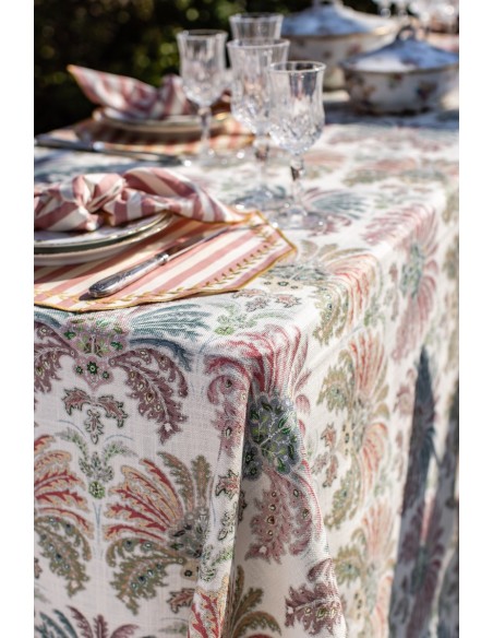 Nappe en lin viscose