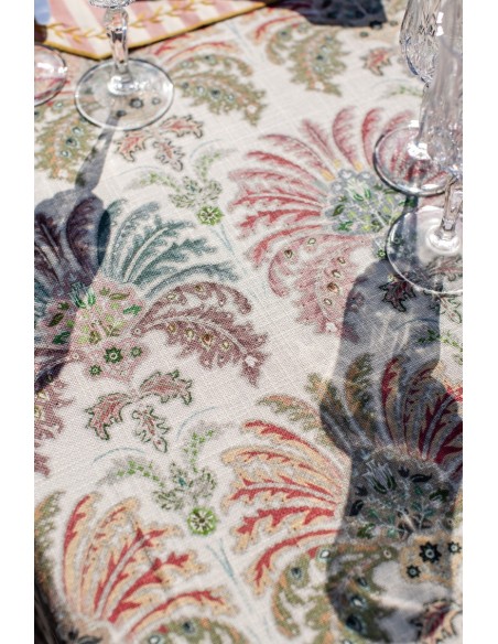 Nappe en lin viscose