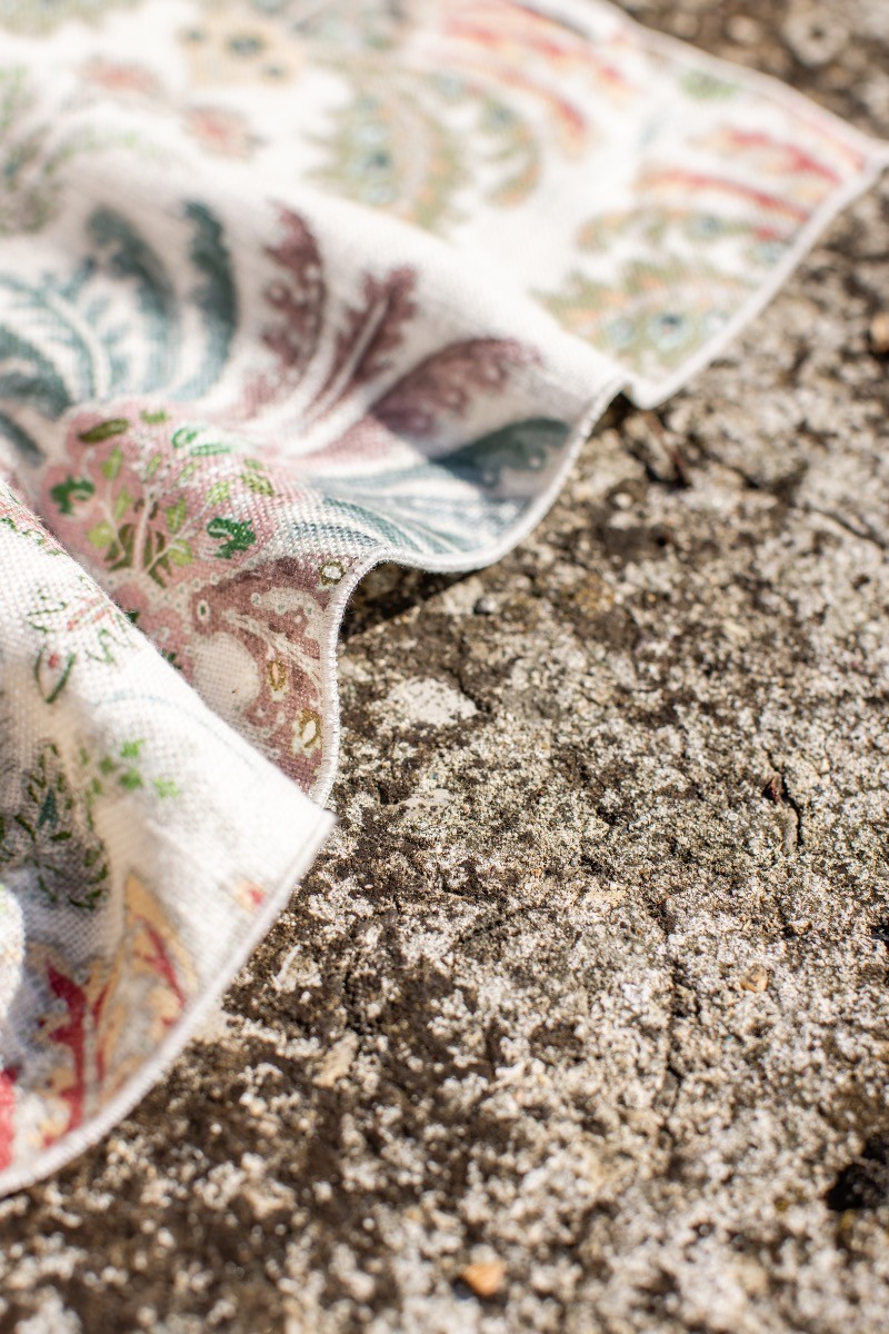 Nappe en lin viscose