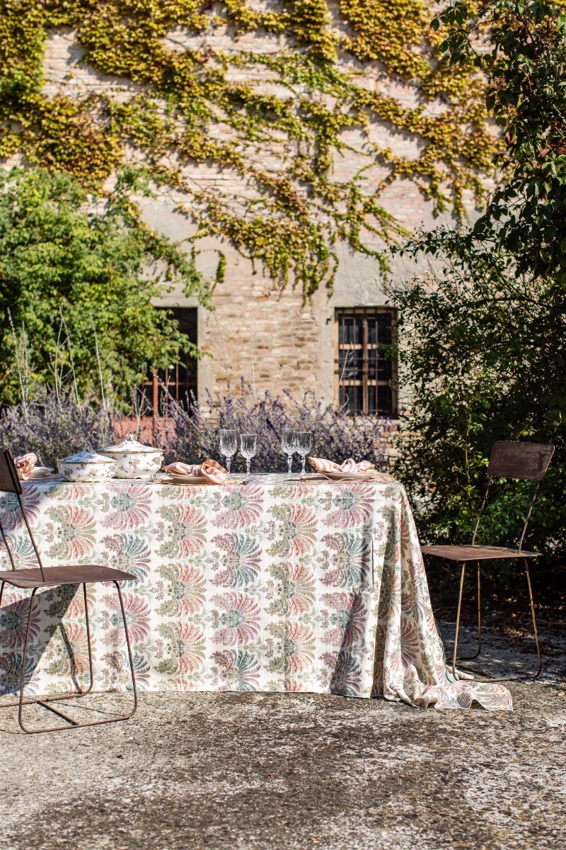 Nappe en lin viscose