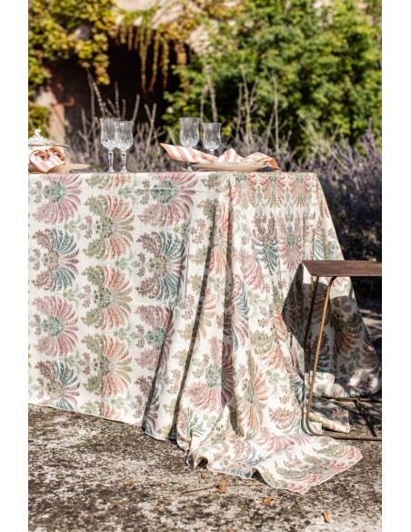 Nappe en lin viscose