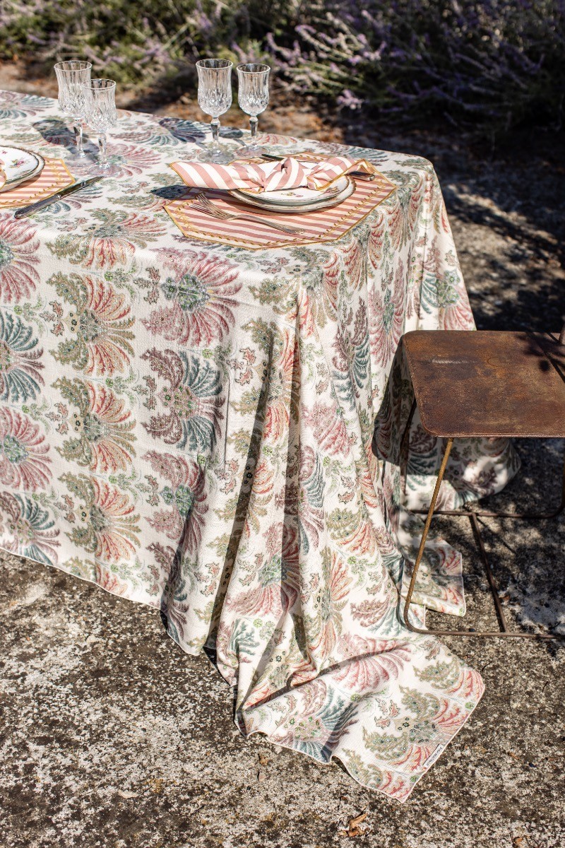 Nappe en lin viscose