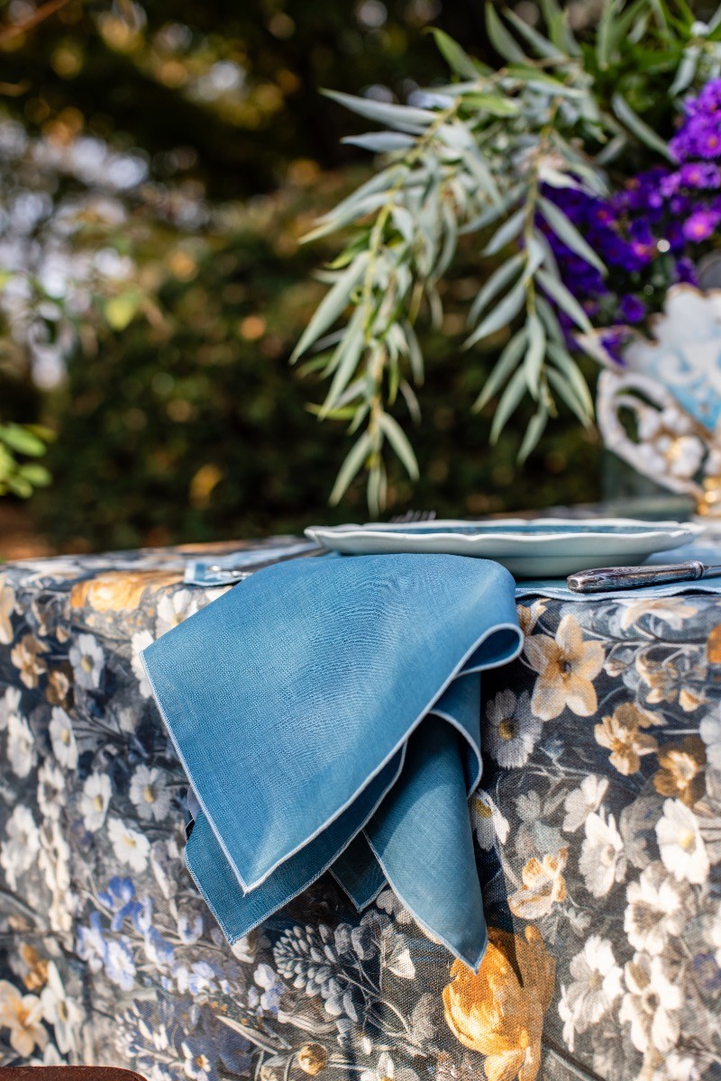 Nappe en lin viscose