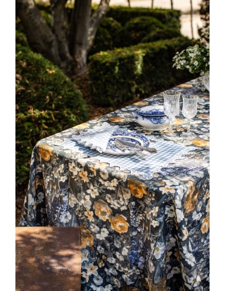 Nappe en lin viscose