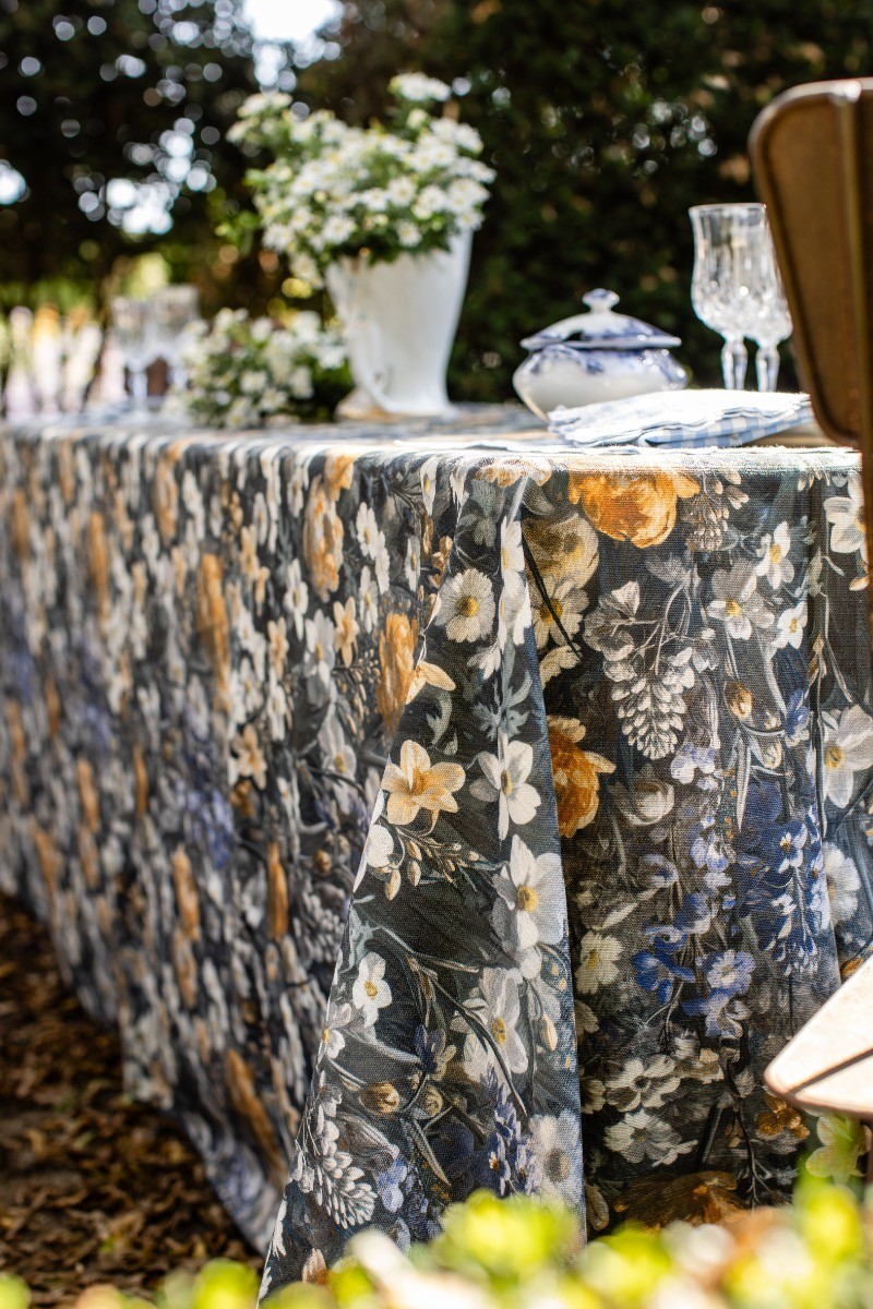 Nappe en lin viscose